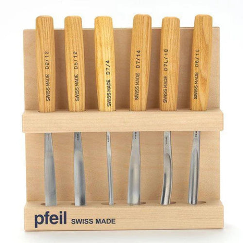 Carving Tool Intermediate Size Set C 6 piece