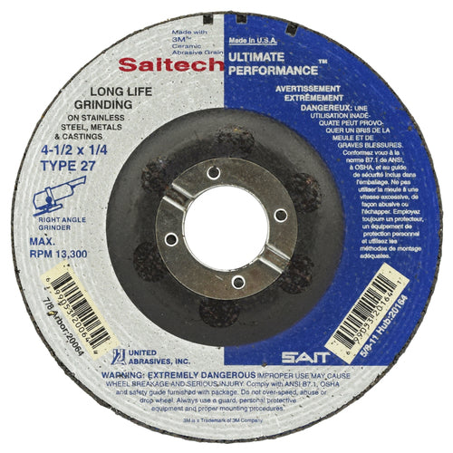 4.5X1/4X7/8 SAITECH GRINDING