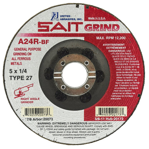 5X1/4X7/8 GRINDING DISC