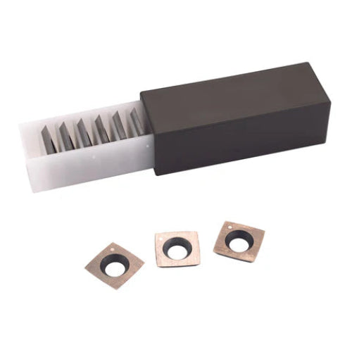 Replacement Carbide Inserts for Byrd Shelix Cutterheads - 10 Pack