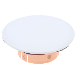Cover Plate for RC Sprinklers, 140-Degree (F), 3-1/4" Round (White)
