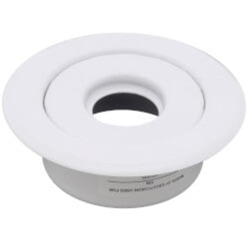 2 Piece Escutcheon for FR-RES/QR Sprinklers, 1/2" Adjustment (White)