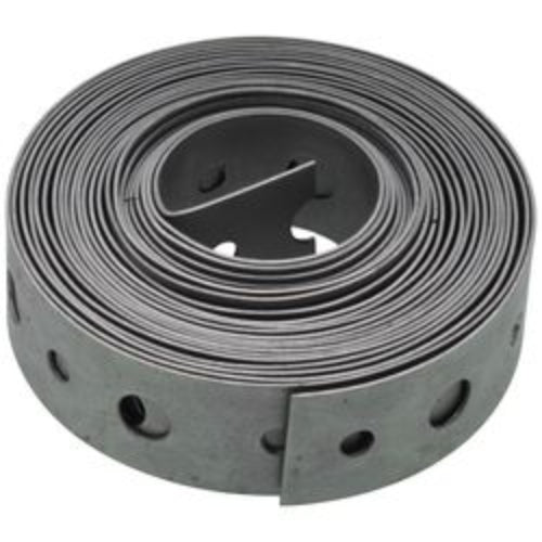 3/4" x 10' Galvanized Steel Hanger Strap - Bagged