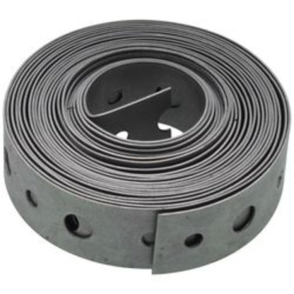3/4" x 10' Galvanized Steel Hanger Strap - Bagged