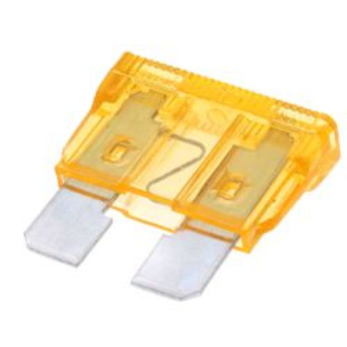 Fuses - Standard Size Plastic, 5 Amp (Pack of 25)
