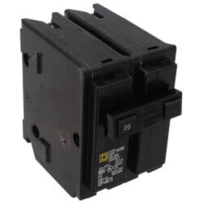 Homeline 2 Pole Miniature Circuit Breaker (120/240V, 20A)