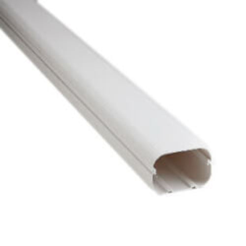 2.75" x 6.5' Slimduct Duct Line Set Cover - SD-77-W (White)
