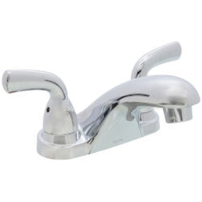 Foundations Two Handle Centerset Lav Faucet (Metal Pop-Up), B2510LF