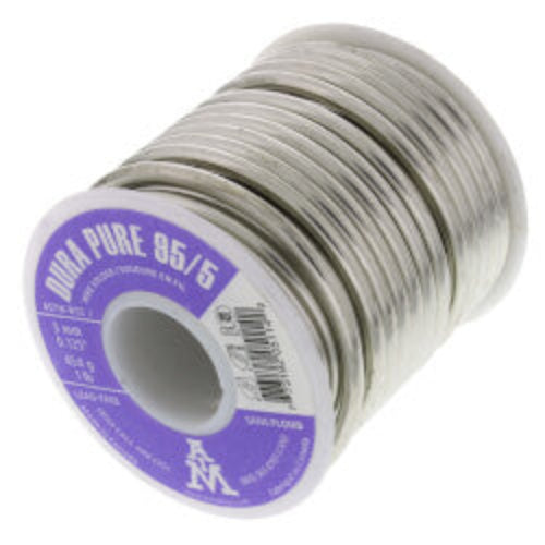 95/5 Lead Free Solder 1 lb. Spool - (95% Tin - 5% Antimony)