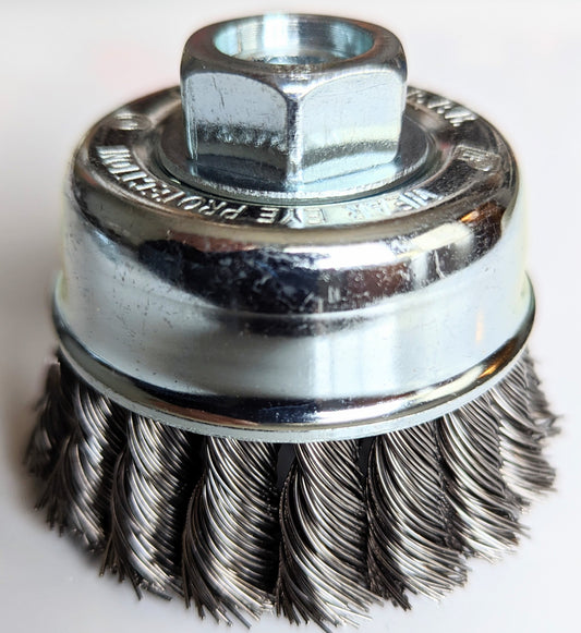 2-3/4" KNOT CUP BRUSH EX CR