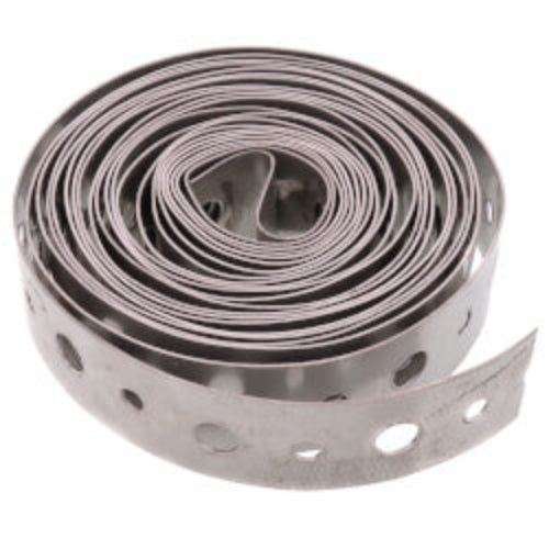 Stainless Steel Hanger Iron w/ Alternating Bolt and Nail Holes