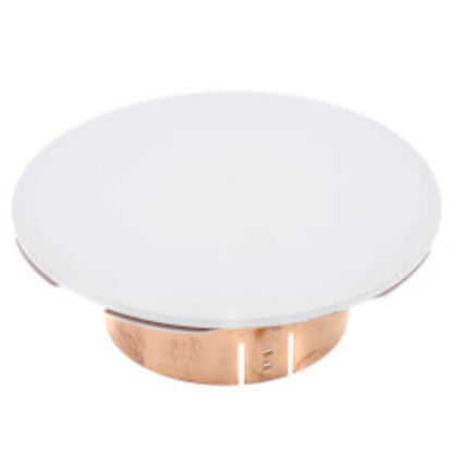 Cover Plate for RC Sprinklers, 162-Degree (F), 3-1/4" Round (White)