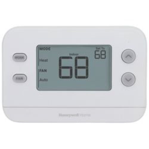 FocusPro N100 Non-Programmable, 3H/2C Heat Pump, 2H/2C Conventional, Large Display Thermostat, TH1320U4002