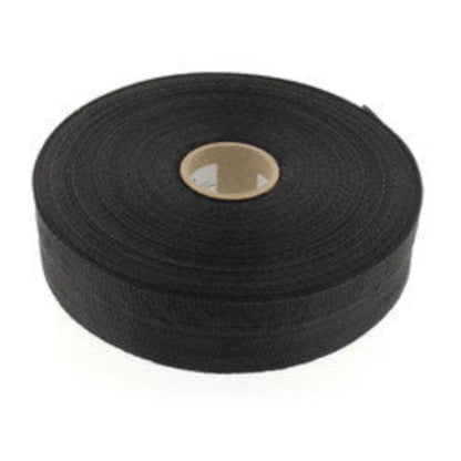1-3/4" x 100 Yds. Black Woven Duct Strap
