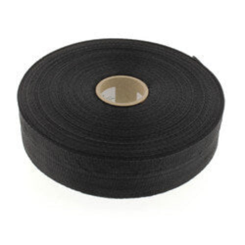 1-3/4" x 100 Yds. Black Woven Duct Strap