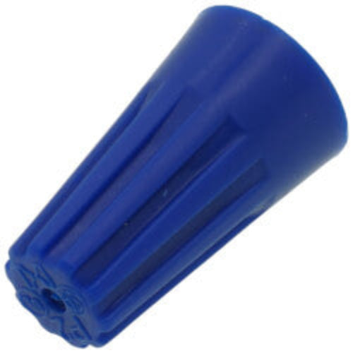 Blue Screw-On Wire Connectors, 22-16 AWG (Pack of 100)