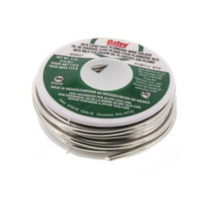 95/5 Lead Free Plumbing Wire Solder 4 oz (95% Tin - 5% Antimony)