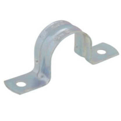 3/4" Two Hole Steel Rigid Snap-On Strap