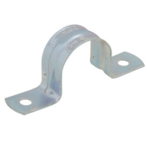 3/4" Two Hole Steel Rigid Snap-On Strap