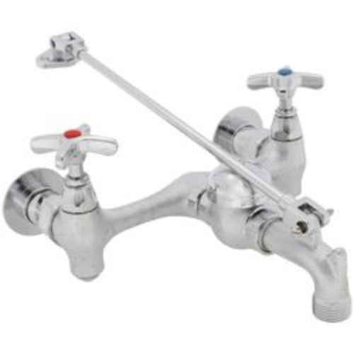 Commercial Two Handle 8" Wall Mount Service Sink Faucet, 28T9
