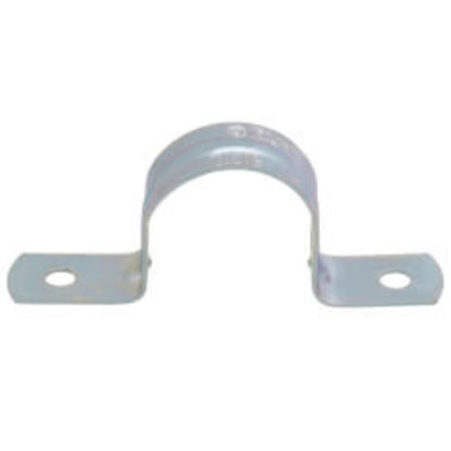 3/4" Two Hole Steel Rigid Snap-On Strap