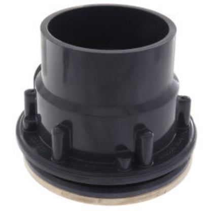 3" x 4" PVC FinishLine Adjustable Complete Assembly Floor Drain, Nickel Bronze Strainer w/ 5.5 Top (Hub)