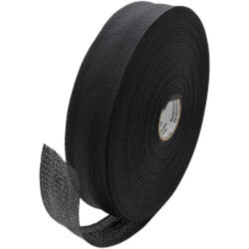 1-3/4" x 100 Yds. Black Woven Duct Strap