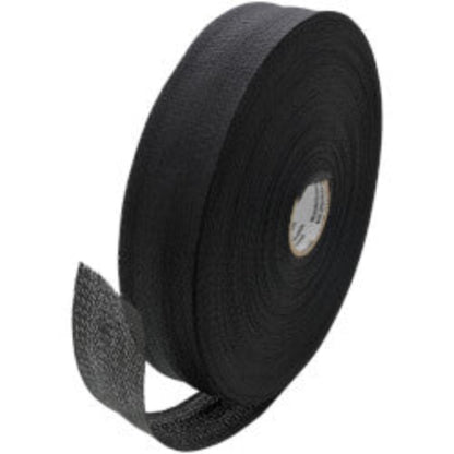 1-3/4" x 100 Yds. Black Woven Duct Strap