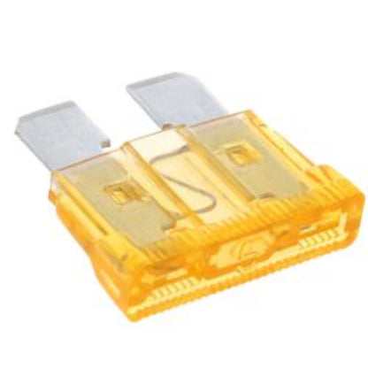 Fuses - Standard Size Plastic, 5 Amp (Pack of 25)