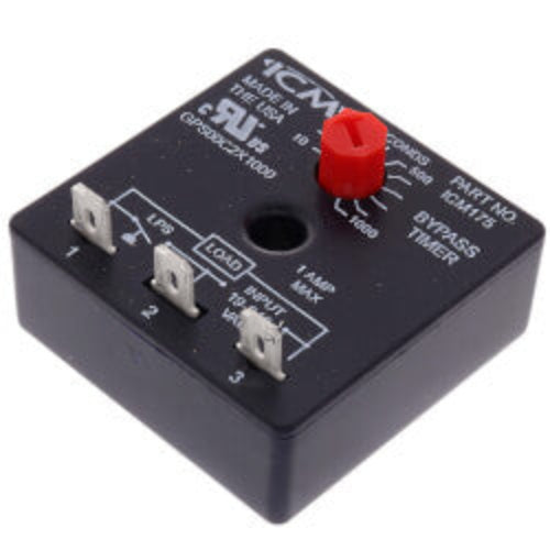 ICM175 Bypass Timer (10-1,000 Second Knob Adjust. Delay)
