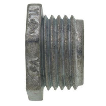 1/2" Rigid Zinc Conduit Chase Nipple