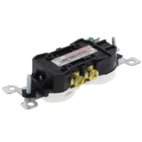 Duplex Receptacle w/ Quickwire, 15A, 5-15R - White (125V)