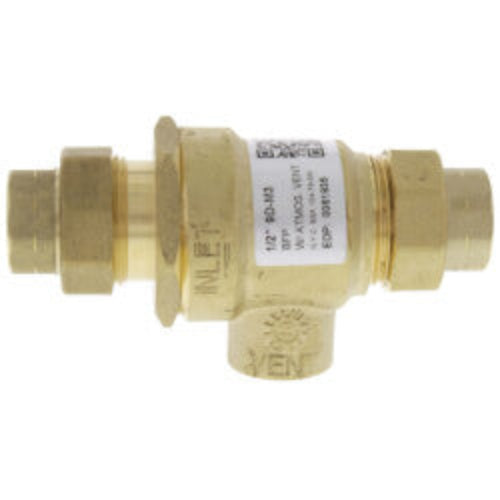 1/2" 9D-M3 Dual Check Valve w/ Intermediate Atmospheric Vent
