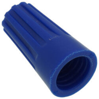 Blue Screw-On Wire Connectors, 22-16 AWG (Pack of 100)