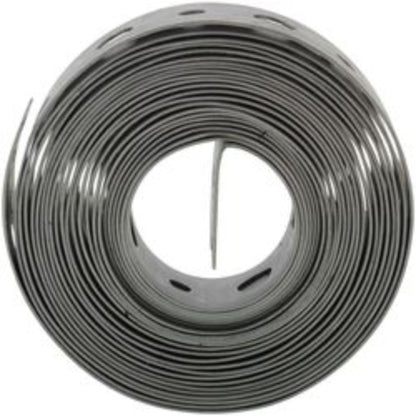 3/4" x 10' Galvanized Steel Hanger Strap - Bagged