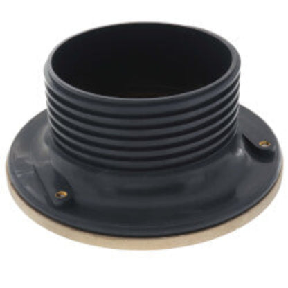 4" FinishLine Adjustable Cleanout Ductile Iron No Hub Floor Drain w/ Nickel Bronze