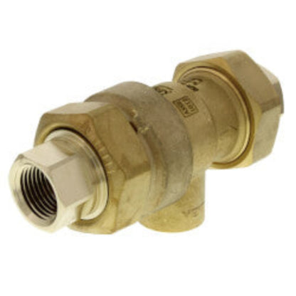 1/2" NPT Dual Check Backflow Preventer w/ Atmospheric Vent
