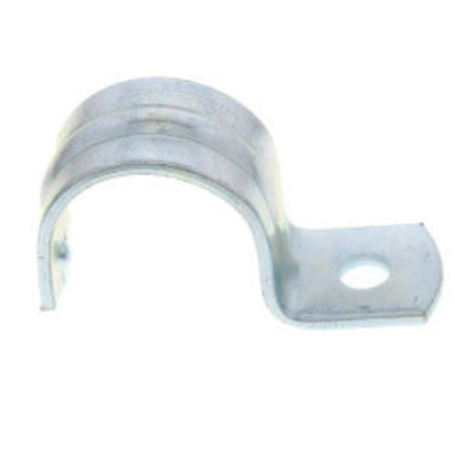3/4" One Hole Steel Rigid Snap-On Strap