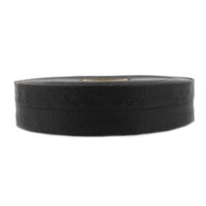 1-3/4" x 100 Yds. Black Woven Duct Strap