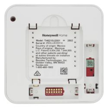 T6 Pro Programmable Thermostat, 2H/1C Heat Pump, 1H/1C Conventional, TH6210U2001