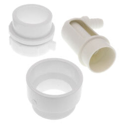 Air Gap For Water Softener and Water Filter w/ PVC Trap Adapter, 1/2" Barb Insert Inlet