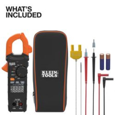 AC/DC Dual Display Auto-Ranging Digital Clamp Meter (400A)