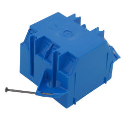 32 Cubic Inch 2-Gang Nail-On New Work Non-Metallic Outlet Box