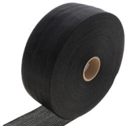 3" x 100 Yds. Black Woven Duct Strap