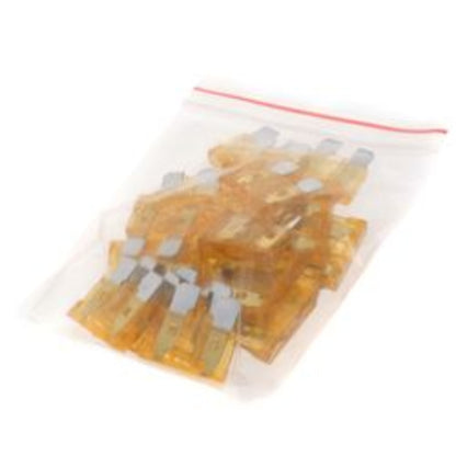 Fuses - Standard Size Plastic, 5 Amp (Pack of 25)