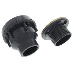 2" x 3" PVC FinishLine Adjustable Complete Assembly Floor Drain, Nickel Bronze Strainer w/ 5-1/2" Top (Hub)