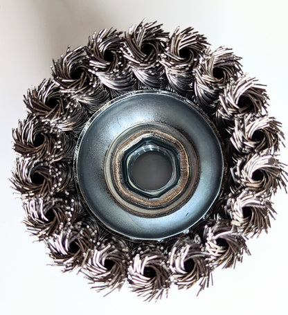 2-3/4" KNOT CUP BRUSH EX CR