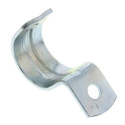 3/4" One Hole Steel Rigid Snap-On Strap