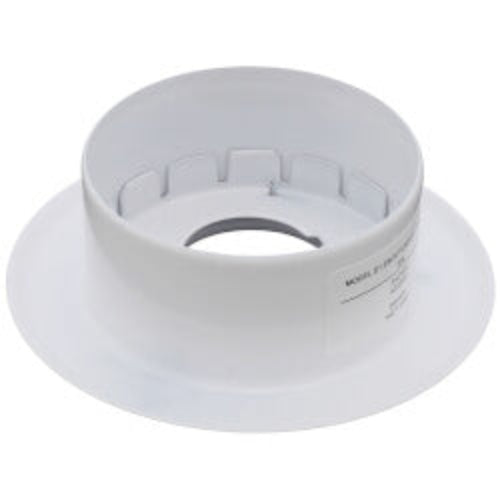2 Piece Escutcheon for FR-RES/QR Sprinklers, 1/2" Adjustment (White)