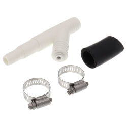 Drain Line Adapter, 1/4" Push In Inlet for Reverse Osmosis Water Filter and 7/8" Inlet for Dishwasher